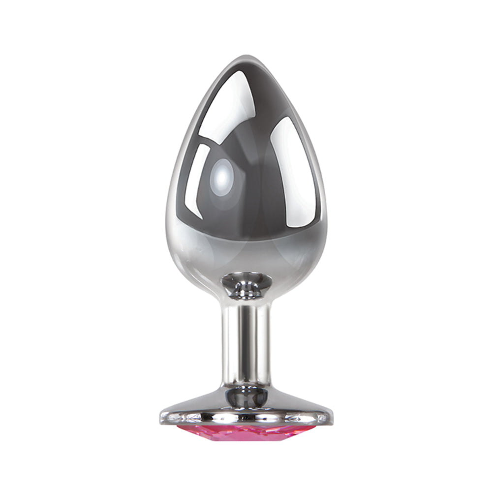 A&E Pink Gem Anal Plug Large
