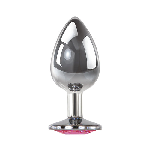 A&E Pink Gem Anal Plug Large