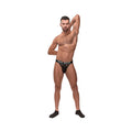 MP Cock Pit Net Cock Ring Jock Blk LX