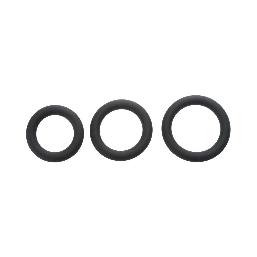 A&E Silicone Penis Ring Set Of 3