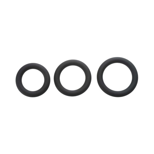 A&E Silicone Penis Ring Set Of 3