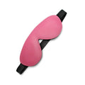 Kinklab Pink Bound Leather Blindfold