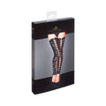 Noir Handmade Lace And Powerwetlook Stockings M