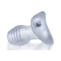 Oxballs Glowhole-1 Buttplug With Led Insert Small Clear Frost