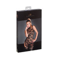 Noir Handmade Lace Mini Dress 4XL