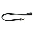 Kinklab Leather Leash Black