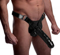 Infiltrator Hollow Strap On With 10 Inches Dildo Black