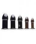 Expansion Anal Dilator Set Butt Plug Training Kit Black 5 Plug Plugs
