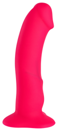 Fun Factory The Boss 7" Girthy Silicone Dildo - Pink