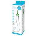 Glas Glass Naturals Chili Pepper Dildo-Clear 8