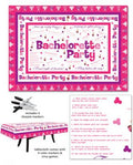 Bachelorette Party Tablecloth Trivia with 4 Markers