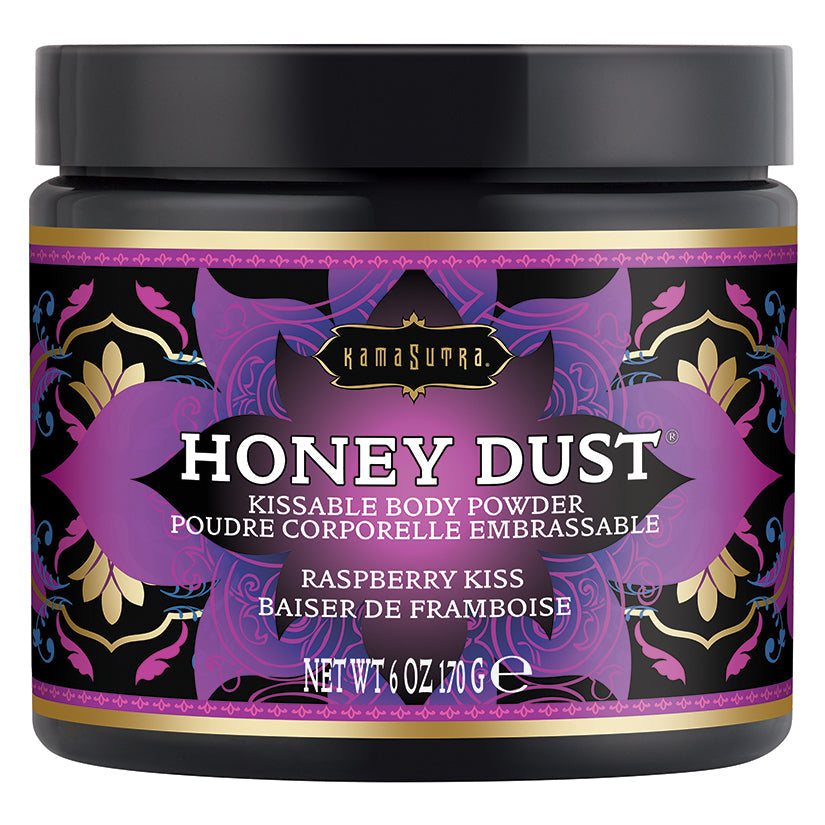 Kama Sutra Honey Dust-Raspberry Kiss 6oz  (Extended Manufacturer Backorder)