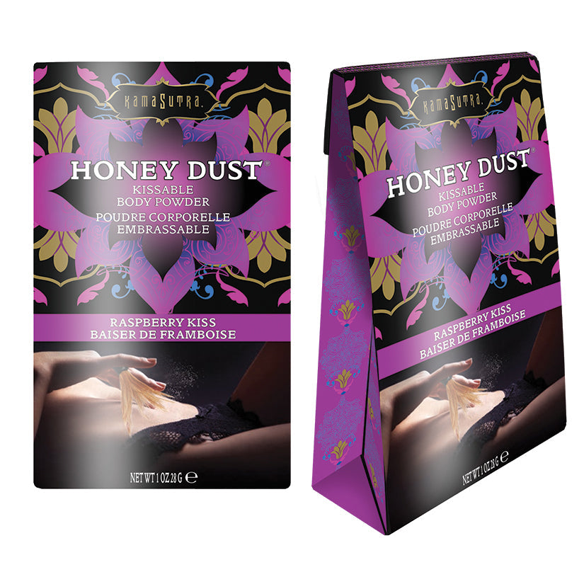 Kama Sutra Honey Dust-Raspberry Kiss 1oz  (Extended Manufacturer Backorder)
