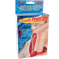 Double Penetrator Cock Ring-Red