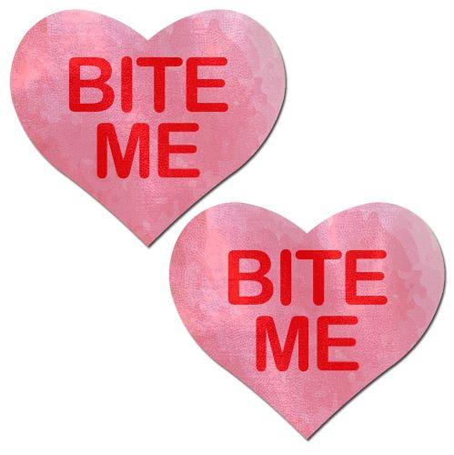 Pastease Bite Me Heart - Pink/red O/s