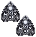 PASTEASE LIQUID BLACK OUIJA PLANCHETTE W/ STARS SET