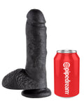Kc 8 Cock W/balls Black