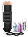 PDX Elite Mega Grip Anal Stroker Beige