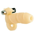 Futurotic Ultimate Beaver 4 Way Arouser Beige Penis Sleeve