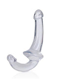 Realrock Strapless Starp On 6in Transparent