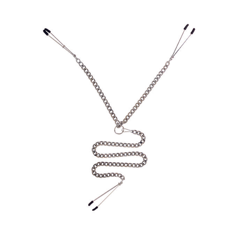 Tweezer Y Clamp Set Nipple And Clit Clamps
