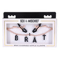 S&M Brat Charmed Nipple Clamps