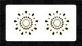 Nipple Pasties Black Gold