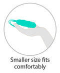 Cloud 9 Health & Wellness Wireless Remote Control Egg W/ Stroking Motion Teal