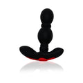 Forto Vibrating Anal Plug Black