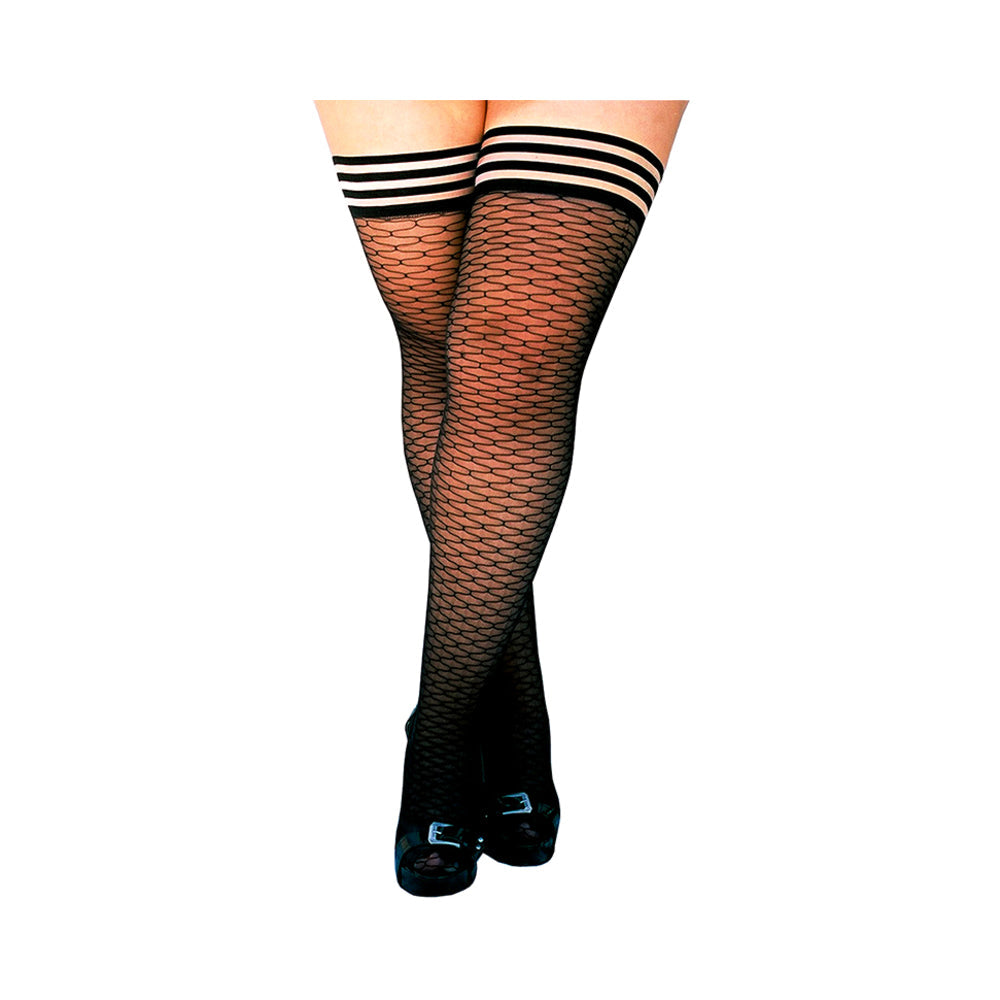 Kixies BethAnne Honeycomb Black Size D