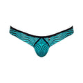 Male Power Tranquil Abyss Mini Bikini Seafoam/black Medium